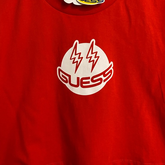 Guess X J BALVIN CROP TOP XS SPRING 2020 NWT - Picture 2 of 4